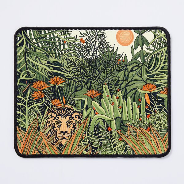 Item preview, Lion in Forest designed and sold by ViaARTfactory.