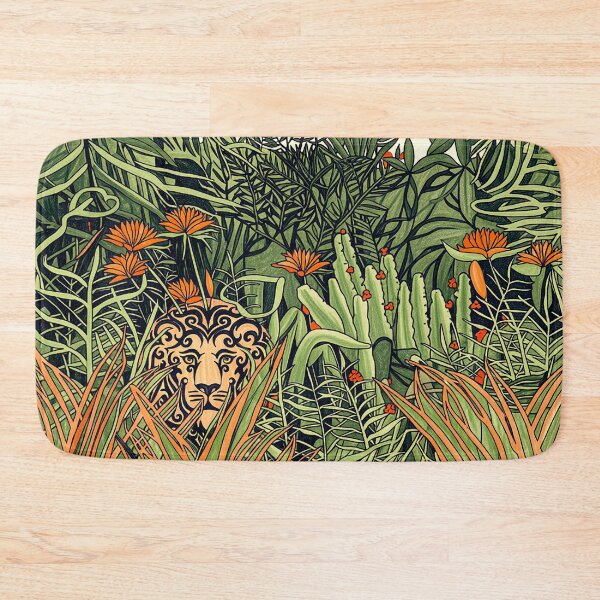 Item preview, Lion in Forest designed and sold by ViaARTfactory.