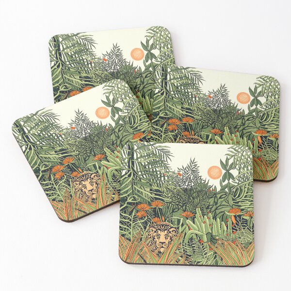 Item preview, Lion in Forest designed and sold by ViaARTfactory.