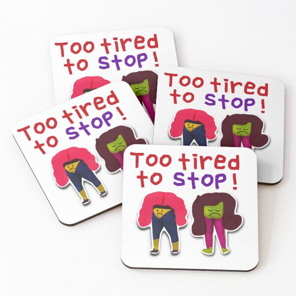 Artikelvorschau,     Too Tired to Stop entworfen und verkauft von SamanthaCreate.