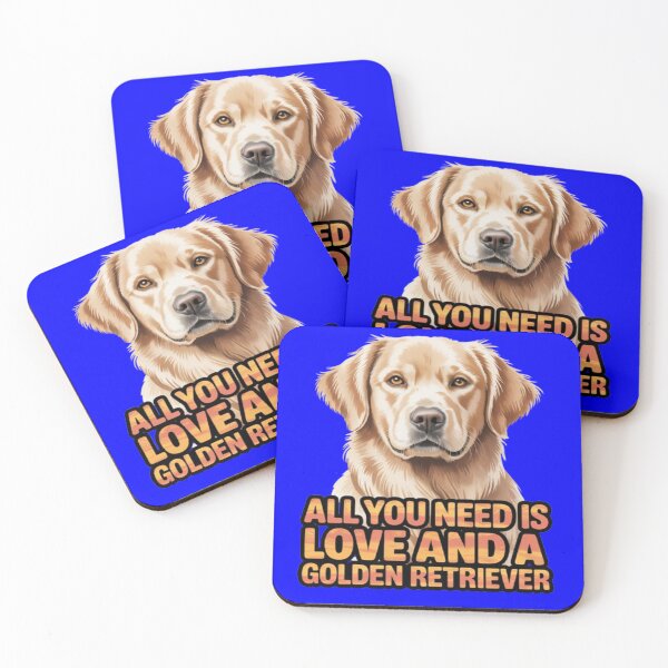 Item preview, Pet Owner Design All You Need Is Love And A Golden Retriever designed and sold by fantasticdesign.