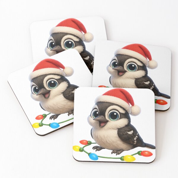 Item preview, Christmas Downy Woodpecker designed and sold by Sillytoe.