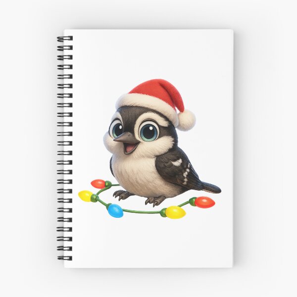Item preview, Christmas Downy Woodpecker designed and sold by Sillytoe.