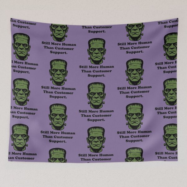 Item preview, Frankenstein Customer Support Humor Monster designed and sold by d247.