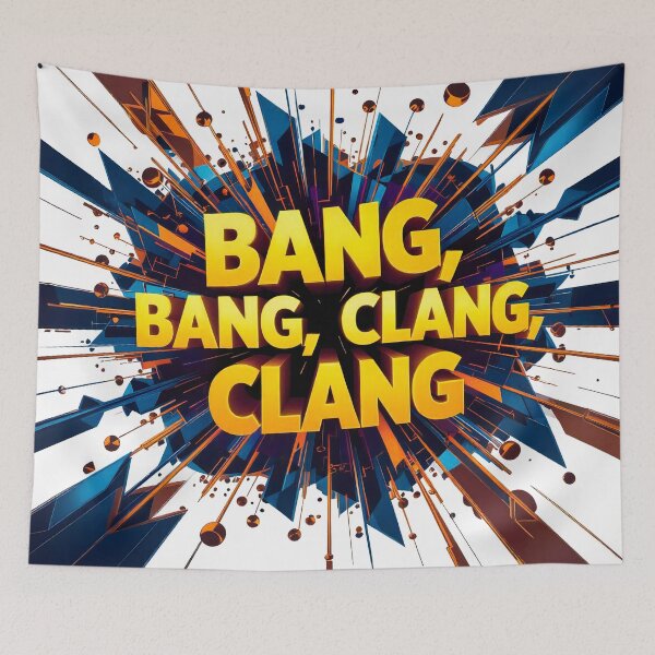 Item preview, Noisy Neighbours designed and sold by PictureNZ.