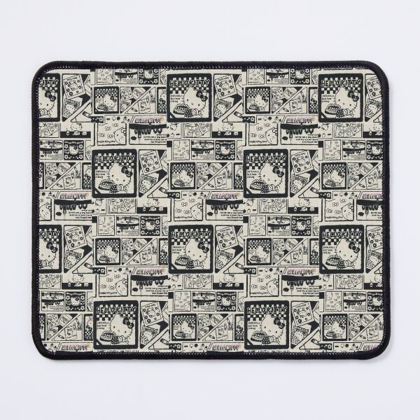 Item preview, Black and white hello kitty comic designed and sold by ShadeySunflow.