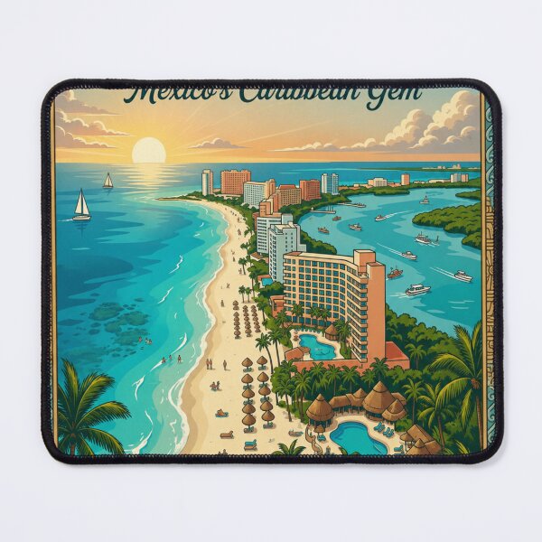 Item preview, CANCÚN: Mexico’s Caribbean Gem designed and sold by ElartedeNoel.
