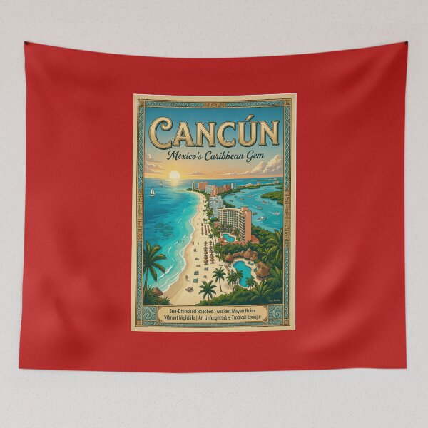 Item preview, CANCÚN: Mexico’s Caribbean Gem designed and sold by ElartedeNoel.