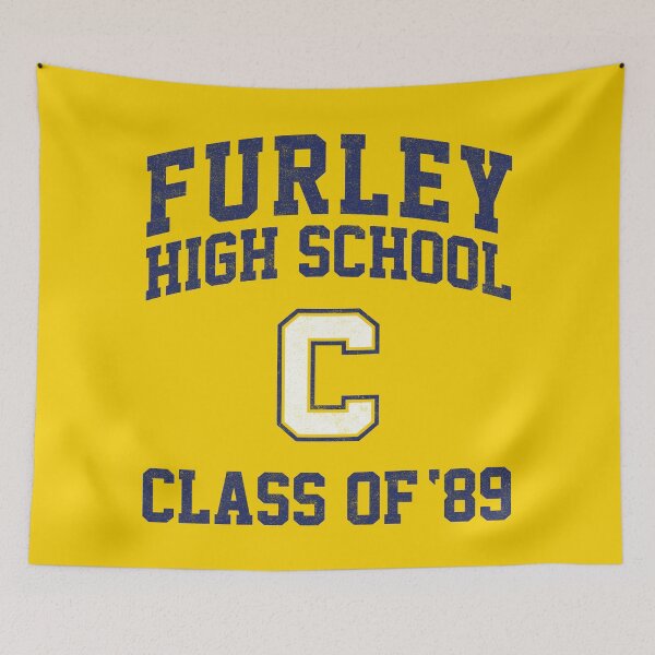 Item preview,  Furley High School Class of 89 - Cutting Class designed and sold by huckblade.