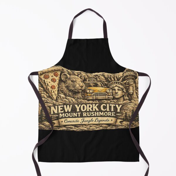 Item preview, New York City Mount Rushmore Shirt – Concrete Jungle Legends Retro NYC Design designed and sold by Laughprints.