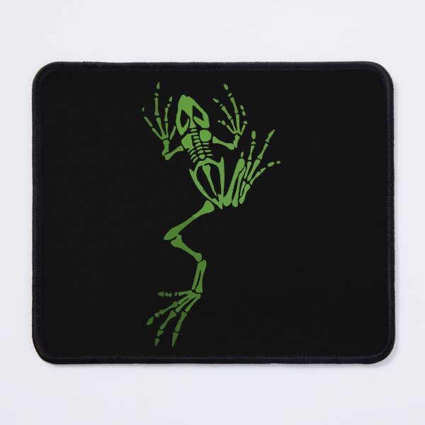 Item preview, Frog Skeleton Anatomy Olive Green Grunge Art designed and sold by Centaurosticker.