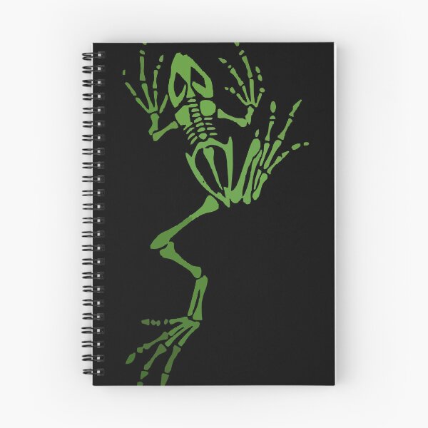 Item preview, Frog Skeleton Anatomy Olive Green Grunge Art designed and sold by Centaurosticker.
