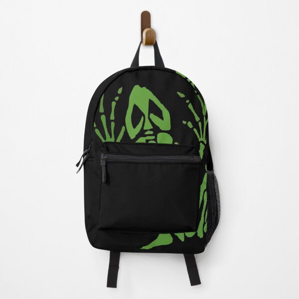 Item preview, Frog Skeleton Anatomy Olive Green Grunge Art designed and sold by Centaurosticker.