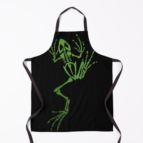 Item preview, Frog Skeleton Anatomy Olive Green Grunge Art designed and sold by Centaurosticker.