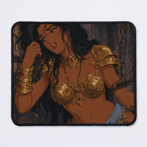 Item preview, Chained Empress – Dark Fantasy Warrior Queen Art designed and sold by  Hollow Moon Studios..