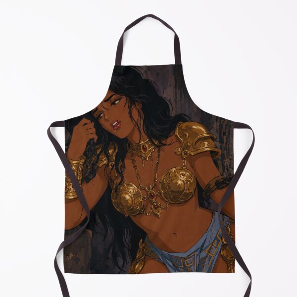 Item preview, Chained Empress – Dark Fantasy Warrior Queen Art designed and sold by Hollow Moon Studios..