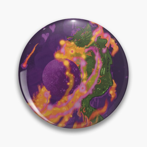 Item preview, Ailen Slime Kitty Playing With a Planet in the Stars  designed and sold by AteloLucid.