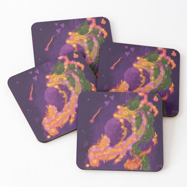 Item preview, Ailen Slime Kitty Playing With a Planet in the Stars  designed and sold by AteloLucid.