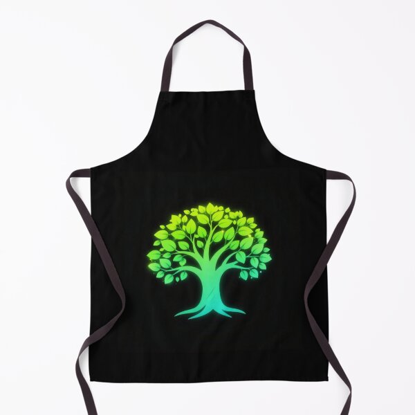Item preview, Neon Green Tree Nature Glow Art Design designed and sold by DervoTeck2767.