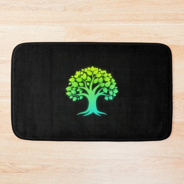 Item preview, Neon Green Tree Nature Glow Art Design designed and sold by DervoTeck2767.