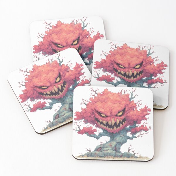 Item preview, Coral Howl designed and sold by BadOmenStickers.