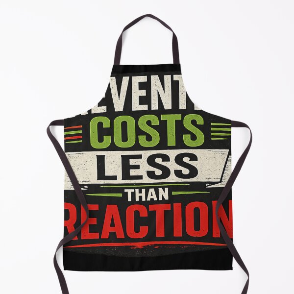 Item preview, Prevention Costs Less Than Reaction T-Shirt designed and sold by SociProgress.