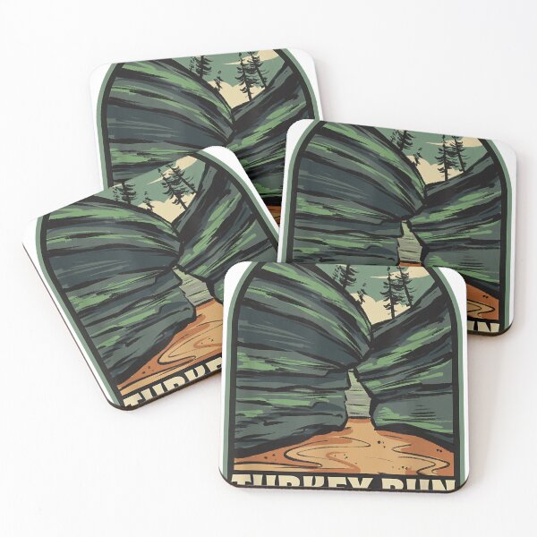 Item preview, Green Gorge Trail Poster designed and sold by SaryaSmyth19.