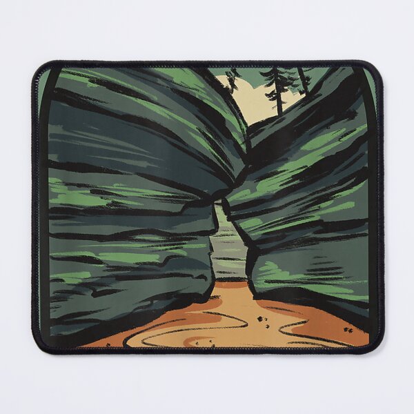 Item preview, Green Gorge Trail Poster designed and sold by SaryaSmyth19.