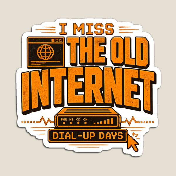 Item preview, I Miss The Old Internet designed and sold by ImagenFusionP.
