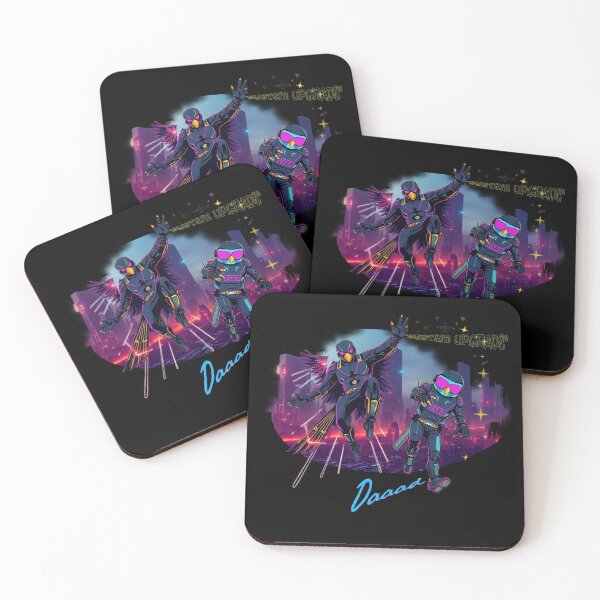 Item preview, Cyber Avian Heroes: Futuristic Neon Birds in Cyberpunk Cityscape designed and sold by Tama-sirth.