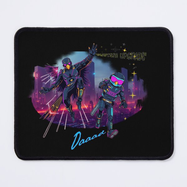 Item preview, Cyber Avian Heroes: Futuristic Neon Birds in Cyberpunk Cityscape designed and sold by Tama-sirth.