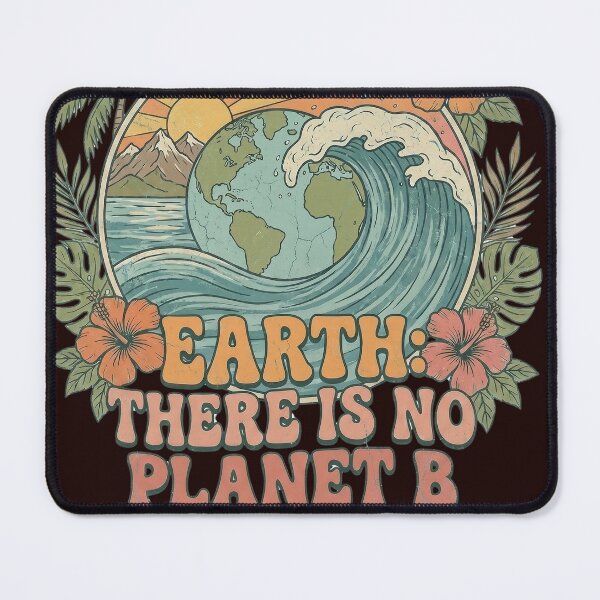 Item preview, Earth There Is No Planet B Vintage designed and sold by PosiPrints.