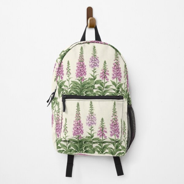 Item preview, Foxglove Garden Watercolor Botanical Seamless Pattern designed and sold by Inkworksbyshery.