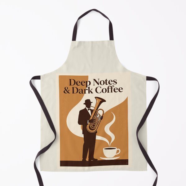 Item preview, Howard Johnson Tuba Jazz Coffee Vintage Illustration designed and sold by Mahilis.