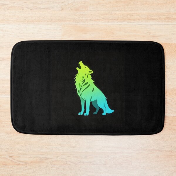 Item preview, Neon Wolf Nature Glow Art Design designed and sold by DervoTeck2767.