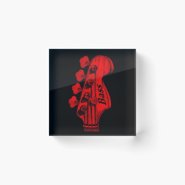 Item preview, BASS RED designed and sold by ROCK_WELL.