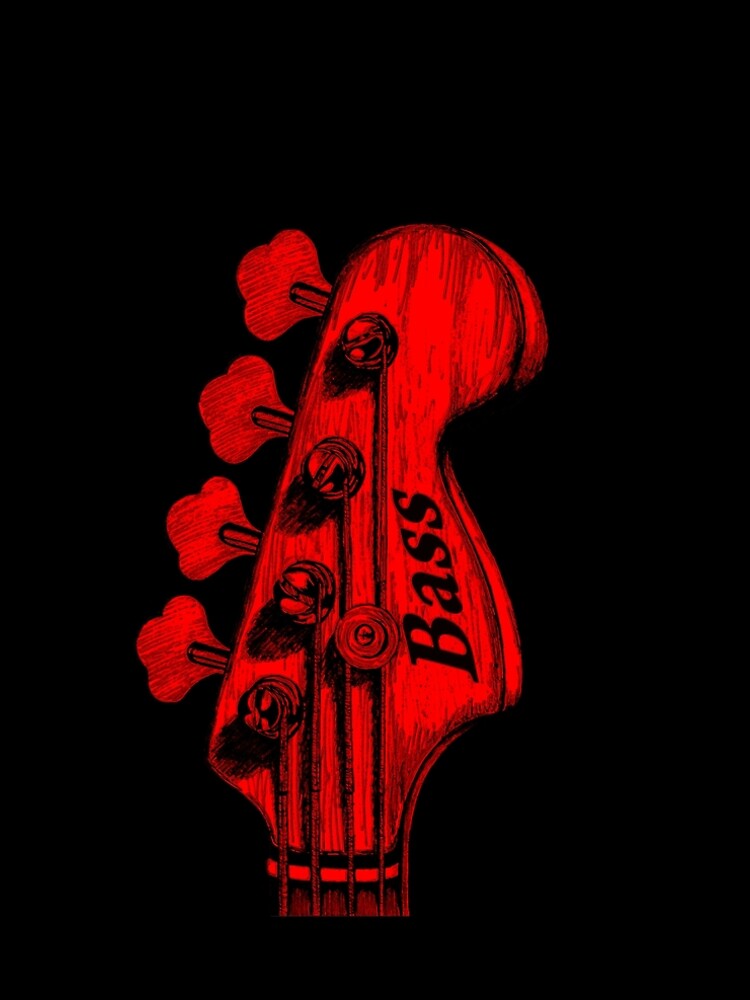 Aperçu 5 sur 5. Robe trapèze avec l'œuvre BASS ROUGE créée et vendue par OSITOROCK.