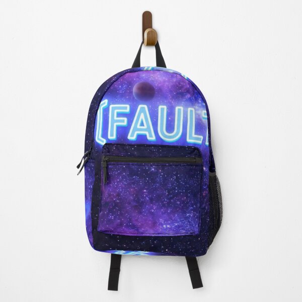 Item preview, [FAULT]LESS - Neon Galaxy Typography Cosmic Motivational Art designed and sold by RAMHEARTS.