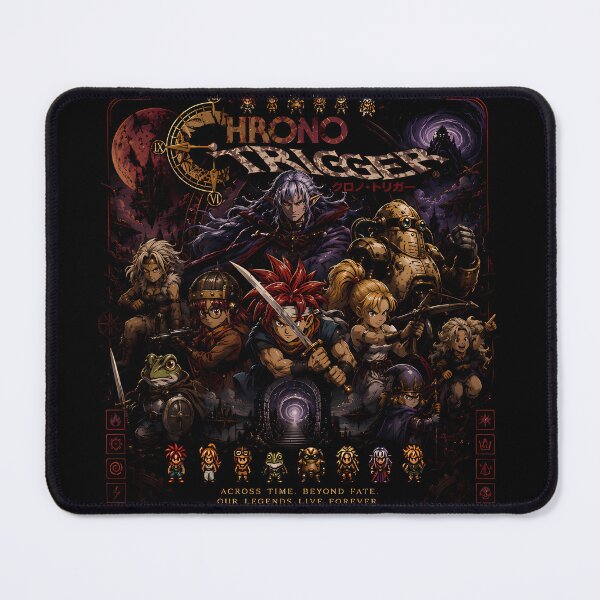 Item preview, Chrono Trigger Characters Aesthetic Art - Retro RPG Classic Vintage Design designed and sold by Trinidesigns123.