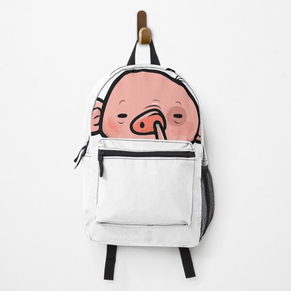 Item preview, Funny Sleepy Pig Cartoon Art - Cute Bored Piggy designed and sold by Centaurosticker.
