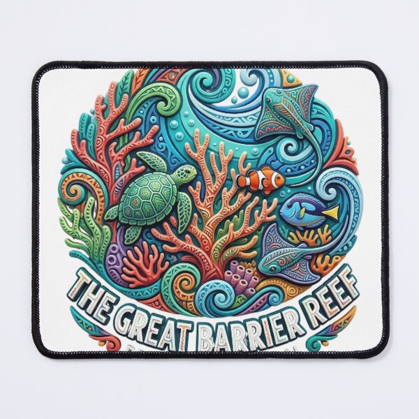 Item preview, THE GREAT BARRIER REEF designed and sold by likbatonboot.