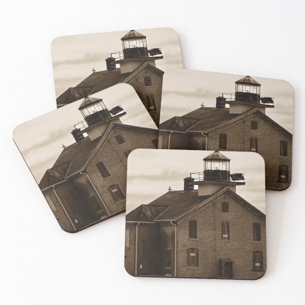Item preview, Door County Pilot Island Postcard designed and sold by RedRazzleArt.