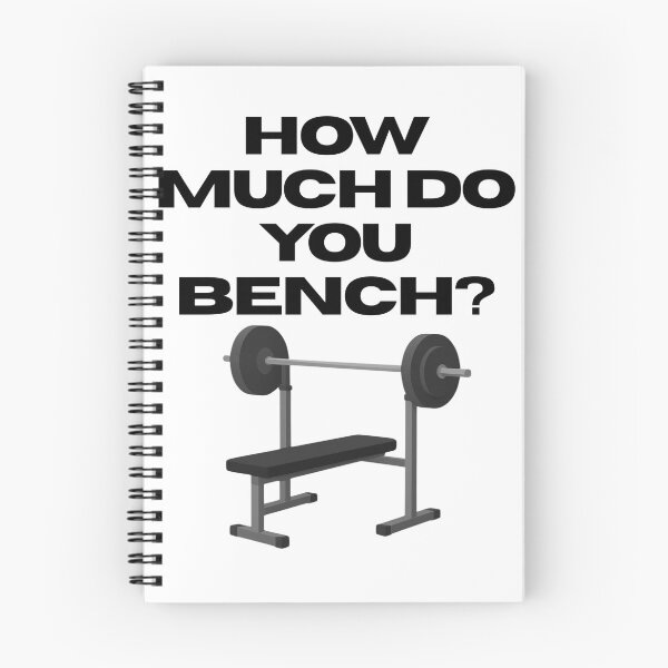 Item preview,   How Much Do You Bench? - Funny Gym Bro Question designed and sold by eknoy.