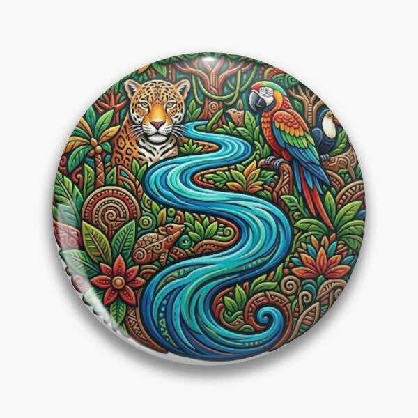 Item preview, AMAZON RAINFOREST & RIVER designed and sold by likbatonboot.