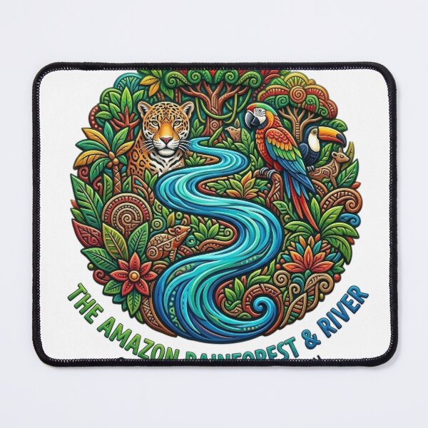 Item preview, AMAZON RAINFOREST & RIVER designed and sold by likbatonboot.