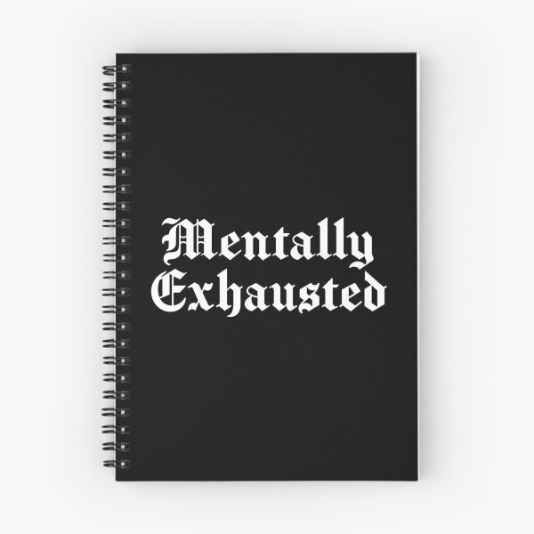 Item preview, mentally exhausted goth designed and sold by friendlycoronerstore.