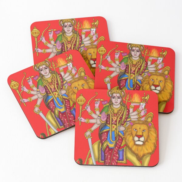 Item preview, Goddess Durga Artwork | Divine Hindu Goddess Digital Illustration  designed and sold by Harshit_Digital_Arts.