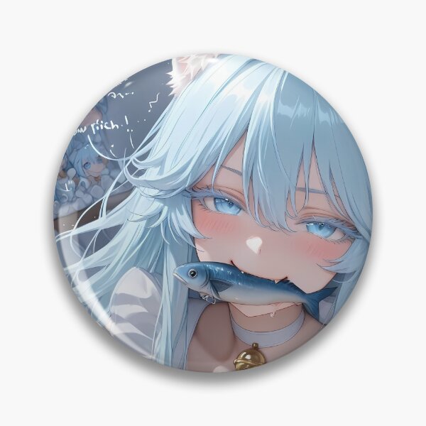 Item preview, Elfaria Albis Serfort Wistoria Wand and Sword Playful Catgirl Blue Glow designed and sold by Spraykart.
