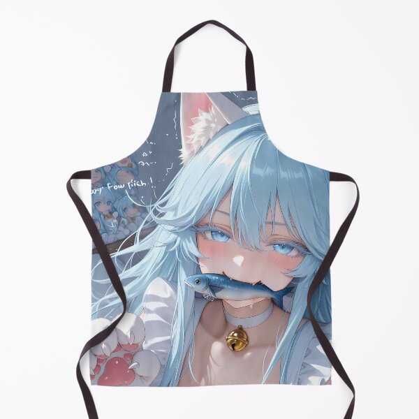 Item preview, Elfaria Albis Serfort Wistoria Wand and Sword Playful Catgirl Blue Glow designed and sold by Spraykart.