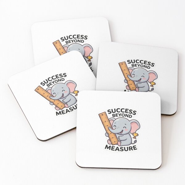 Item preview, Success Beyond Measure Elephant Sticker designed and sold by JNewellness.